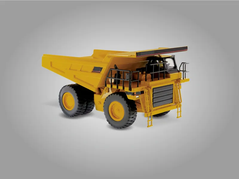 Mining dump truck